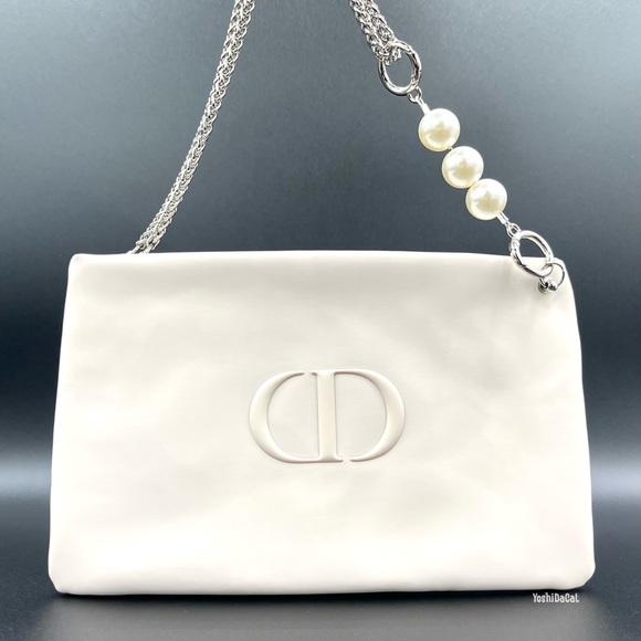 🆕 Dior Beauty Cosmetic Case to Convertible Crossbody Bag Purse, New Handbag - Picture 7 of 13